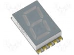 KCSC04-104 Дисплей: LED; SMD; KCSC04-104 Дисплей: LED; SMD; единичен 7-сегментен